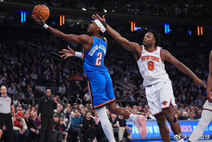 体育官网-8战7胜，悄悄夺回联盟第一！3大优势无惧伤病+隔空送给哈登神助攻|雷霆|亚历山大|詹姆斯·哈登|尼克斯|俄克拉荷马雷霆队_新浪体育_新浪新闻