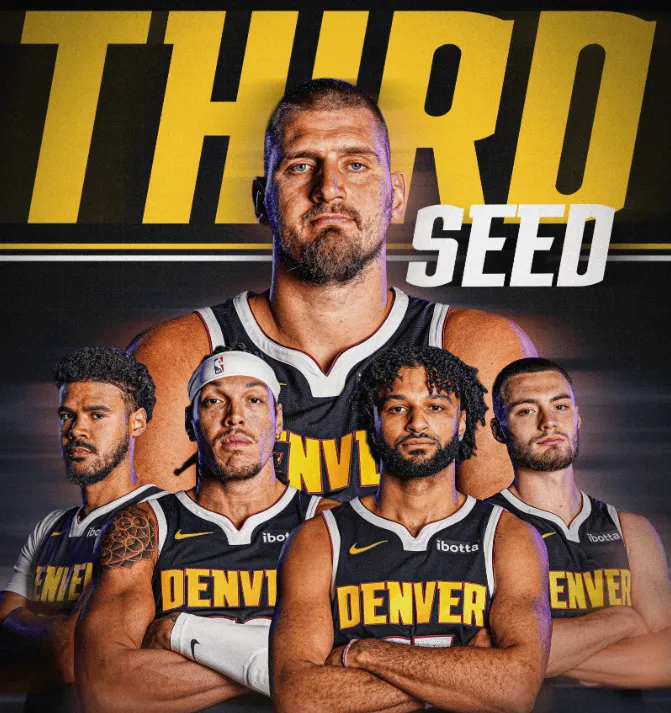 掘金本赛季54胜28负，连续4个赛季50+胜场&amp;amp;追平队史最长纪录